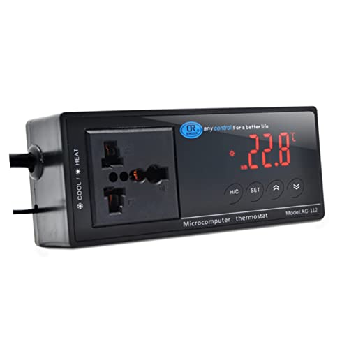 SEWOART Thermostat Temperaturregler für Fischbecken Reptil Aquarium Schildkrötenbecken von SEWOART