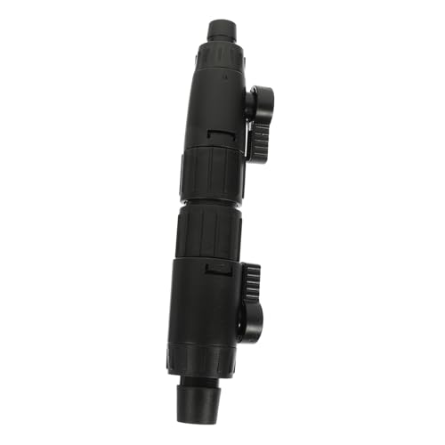 SEWOART Trennfuge für Wasserleitungen Wasseradapter filtro para pecera Schlauch Fisch wasserreiniger hauswasserfilter Aquarium stoßverbinder Aquarienregler Wasserkontrolladapter Abs Black von SEWOART