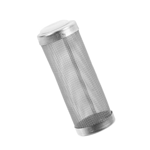 SEWOART Aquarium Filter Klein Wassereinlass Schutzabdeckung Garnelen Filterschutz Aquarium Netz Aquarium Tankfilter Aquarium Filter Ansaugsieb Aquarium Filter Ansaugabdeckung Netz Garnelen Edelstahl von SEWOART