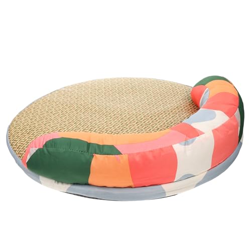 SEWOART Zwinger Hund kühlmatte Sofa hundebett Kleines Outdoor-Hundebett kleines hundebett Hund Eismatte tierkühlmatten pet Bed Ruhekissen für Haustiere kleines katzenhundebett Schwamm Rosa von SEWOART