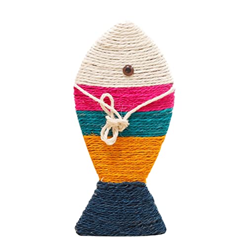 SEWOART kratzbaum für Katzen Katzenkratzlounge Kätzchenkratzer Spielzeug für Katzen katzenkratzmatte kratzmatte für Katzen Sisal-Kratzunterlage Kätzchen Kratzunterlage Karton Colorful von SEWOART