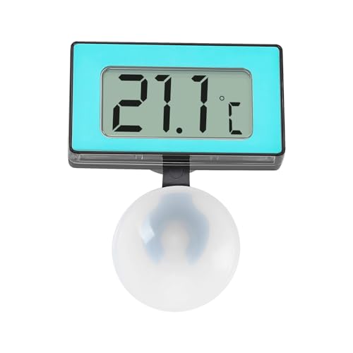 SG Store 1 x Aquarium-Temperatur-Thermometer, wasserdicht, Thermometer für Aquarien, Reptilien, Lebensräume, kleine Haustiergehege, ABS-Kunststoff von SG Store