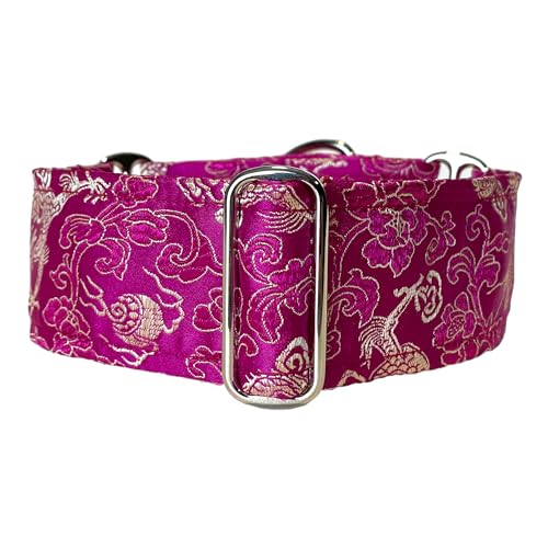 Martingale-Hundehalsband, extra weich, für Windhunde, Saluki, Whippet und andere Rassen mit ähnlichem Halsumfang, 5,1 cm breit, Größe XL 43,2 cm - 55,9 cm von SGang