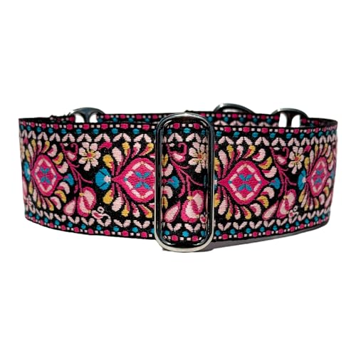 Martingale Hundehalsband für Windhund, Saluki, Whippet und andere Rassen mit ähnlichem Halsumfang 5,1 cm breit (XL 43,2 cm - 55,9 cm) von SGang