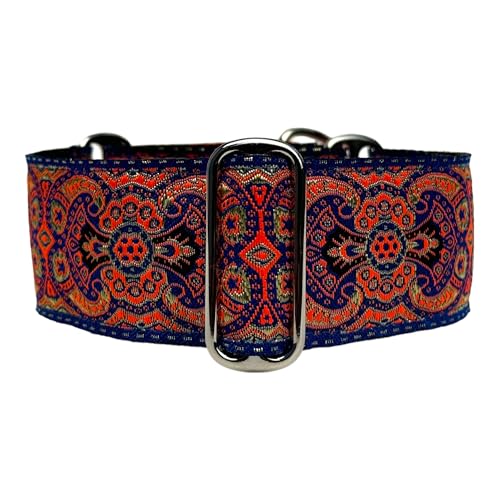 Martingale Hundehalsband für Windhunde, Saluki, Whippet und andere Rassen, mit ähnlichem Hals, 5,1 cm breit, Größe XL 43,2 - 55,9 cm von SGang