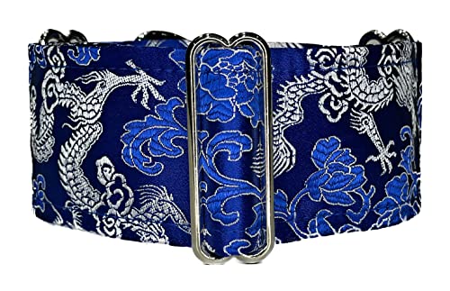 Martingale-Hundehalsband für Windhunde, Saluki, Whippet und andere Rassen mit ähnlichem Hals, 5,1 cm breit, 35,6 cm - 45,7 cm lang von SGang