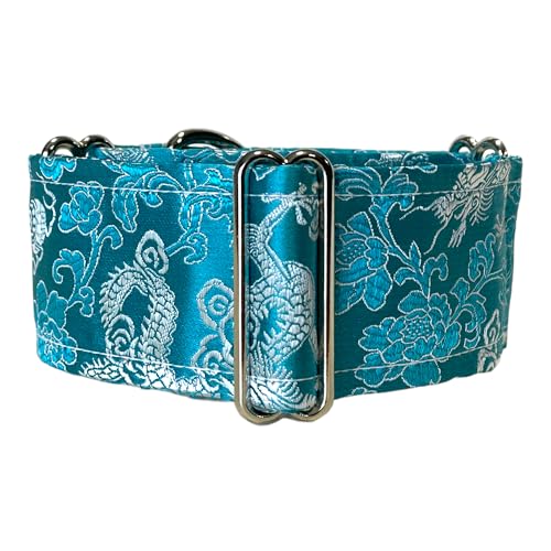 Martingale-Hundehalsband für Windhunde, Saluki, Whippet und andere Rassen mit ähnlichem Hals, 5,1 cm breit (27,9 cm - 35,6 cm) von SGang