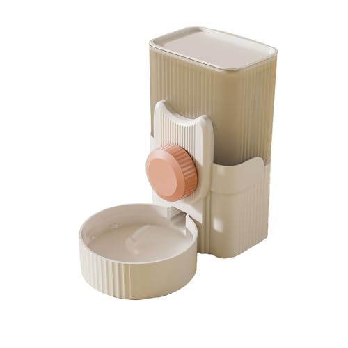 SH-RuiDu Wasserspender für Tierfutter, 1000 ml, große Kapazität, Wassernapf, Schwerkraft, automatischer Futterspender für kleine Hunde und Katzen von SH-RuiDu