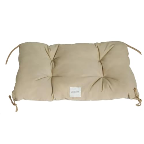 SHENGOCASE Katzenkissen, Bett für Katzenhaus, Sitzstange, Hängematte (40 x 60 cm, Khaki) von SHENGOCASE