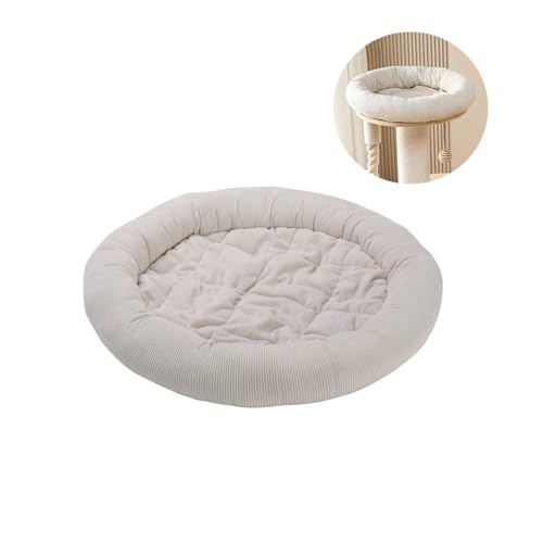 SHENGOCASE Runder Kratzbaum, Zubehör, Ersatzteile, rundes Donut-Kuschelbett für Katzen-Plaform-Sitzstangen (40,6 cm) von SHENGOCASE