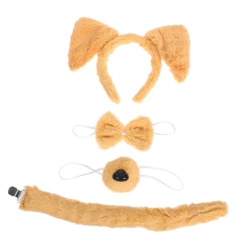 SHERCHPRY 1 Satz Hundekopfband mit Plüschohren und Lustige Tierkostüm Accessoires für Mädchen und Frauen für Karnevalsfeiern und Themenpartys SHERCHPRY 1 Satz Hundekopfband mit Plüschohren und Lustige Tierkostüm Accessoires für Mädchen und Frauen für Karnevalsfeiern und Themenpartys von SHERCHPRY