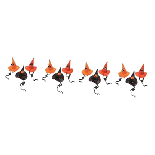 SHERCHPRY 12 Stk Hexenhut Stirnband Katze Hexenhut Halloween-Hundemütze Zaubererhut Hunde kostüme Halloween dog Halloween costume verstellbare Hundemütze Haustier Cosplay Hexenhut Shengxia von SHERCHPRY