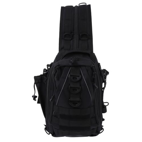 SHERCHPRY 1stk Schulter Rucksack Multifunktionstasche Lagerung Schlecht Reise Wanderrucksack Praktische Aufbewahrungstasche Wanderrucksäcke Hohe Kapazität Polyester Große Brusttasche Reisen von SHERCHPRY