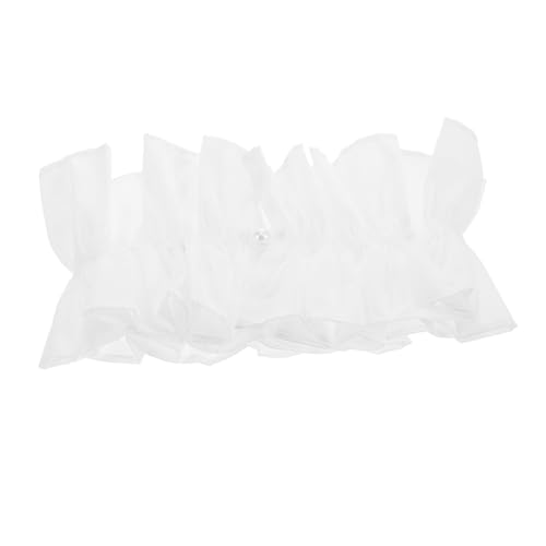 SHERCHPRY Fake Kragen Abnehmbar Für Damen Weißer Baumwoll-faltkragen Rüschenkragen Plissiert Kostüm Elegant Hoher Stehkragen Vielseitig Tragbar SHERCHPRY Fake Kragen Abnehmbar Für Damen Weißer Baumwoll-faltkragen Rüschenkragen Plissiert Kostüm Elegant Hoher Stehkragen Vielseitig Tragbar von SHERCHPRY