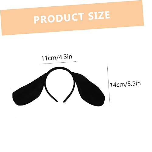 SHERCHPRY Hundeohren Stirnband mit Fliege und Falscher Nase Cosplay Hundekostüm Zubehör für Tierpartys Rollenspiele Halloween und Fotorequisiten Bequemes Stoffmaterial Teiliges Puppyohr SHERCHPRY Hundeohren Stirnband mit Fliege und Falscher Nase Cosplay Hundekostüm Zubehör für Tierpartys Rollenspiele Halloween und Fotorequisiten Bequemes Stoffmaterial Teiliges Puppyohr von SHERCHPRY