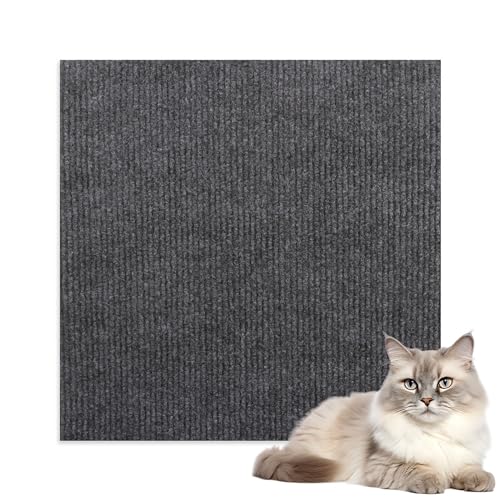 SHESHY Kratzmatte Katze, Katzenkratzbretter, Kratzbrett Wand, Kratzmatte Selbstklebend, Kratzschutz Sofa, DIY Trimmbarer Teppich Matte Pad, Katze Kratzteppich für Schützt Teppiche und Sofas von SHESHY