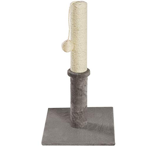 SHIBOHAN Katze Kratzer Post Schleifklappe Vertikale Schleiffestes Sisal Cat Kletterrahmen necken Katze Versorgt eine Vielzahl von Stilen zur Auswahl (Color : Extra Large Grey, Size : A) von SHIBOHAN