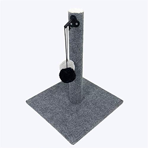 SHIBOHAN Katze Kratzer Post Schleifklappe Vertikale Schleiffestes Sisal Cat Kletterrahmen necken Katze Versorgt eine Vielzahl von Stilen zur Auswahl (Color : Large Elegant Grey, Size : A) von SHIBOHAN