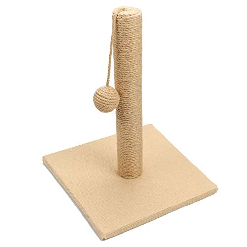 SHIBOHAN Katze Kratzer Post Schleifklappe Vertikale Schleiffestes Sisal Cat Kletterrahmen necken Katze Versorgt eine Vielzahl von Stilen zur Auswahl (Color : Large Square, Size : A) von SHIBOHAN