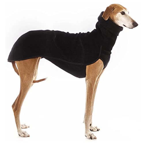 SHITOOMFE Hund Winterjacke Hund Winterjacke kaltes Wetter Mantel Hochkragen Haustier Fleece Pulloper für mittelgroßen großen Hunden von SHITOOMFE