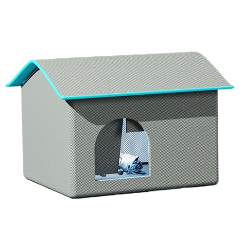 Hundehaus, Katzenhaus, 12H Kühlung Hundzwinger Outdoor mit 9 Eisbeutel, 24.4x16.5x16.9 wasserdichtes Hundzelt für innerhalb von 20 kg Katze, mittlerer Hund, XL von SHITOOMFE