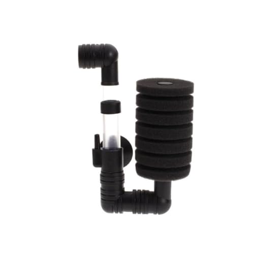 SHITOOMFE Aquarium Biochemischer Schwammfilterluftpumpenschwamm Filter Aquarium Biochemischer Schwammfilter für Aquariumfischtank - Schwarz von SHITOOMFE