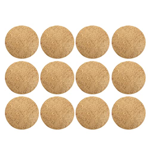 SHITOOMFE Fasernistmatten Vogel Nistpads warme Eiernuchtmatte Bequeme Faserbettung für Tauben Hühnchen 12pcs von SHITOOMFE