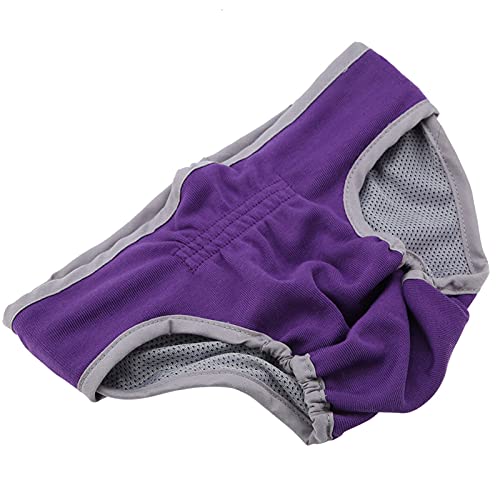 SHUAIGUO Physiologische Hundehose, Hochwertiges Polyestergewebe, Elastisches Band, Haken- und Reifenverschluss, Mehrere Farben, XS XL, Zur Vermeidung von Schmutz, Geeignet für Kleine, (M) von SHUAIGUO