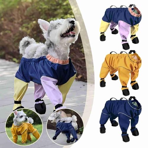 Hundestiefel-Leggings, wasserdicht, rutschfest, Hundeschuhe, Haustierpfotenschutz, schmutzabweisend, Outdoor, Laufen, Wandern, Spazierengehen mit dem Hund von SHYKNYU