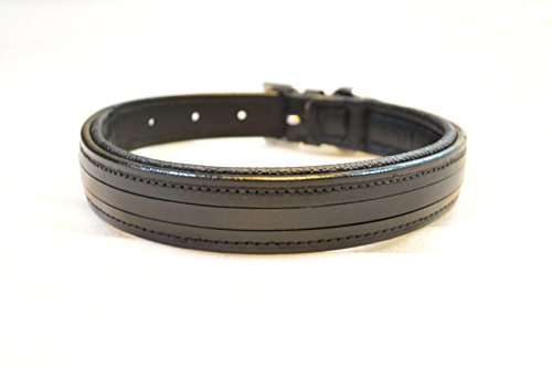 SIE EQUESTRIAN 12 Stück Leder-Hundehalsbänder mit leeren Kanälen 8 mm Kristallen, maßgeschneidert (Standard) von SIE EQUESTRIAN