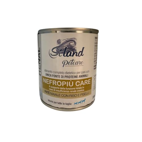 Siland Petcare Cistopiù Care S/O, Paté Urinary für Hunde, Schweinefleisch und Reis, glutenfrei, 300 g von SILAND