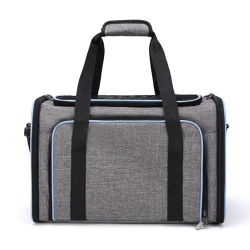 Katzentragetasche, tragbar, tragbar, faltbar, erweiterbar, Haustier-Rucksack, atmungsaktiv, für kleine und mittelgroße und große Größen von SIMBAE