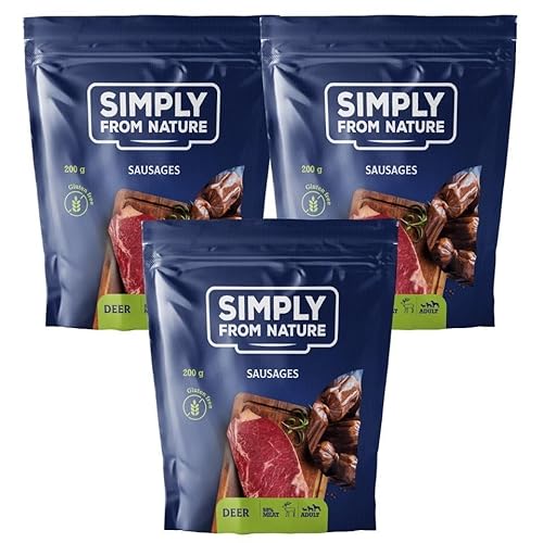 SIMPLY FROM NATURE Naturwürstchen mit Hirschfleisch 3 x 200 g von SIMPLY FROM NATURE