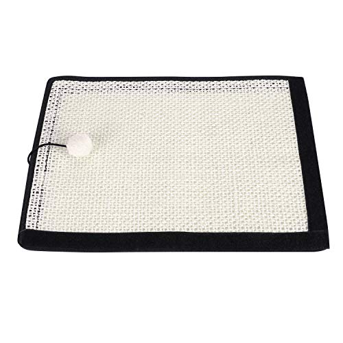 Kratzmatte Katze Cat Scratcher Möbelschutz Kratzteppich Sisal rutschfest Sisalteppich Schützen Sofa Kratzbrett Katzenmöbel Natürlich Kratzmatte Boden für Katzen von SIQITECH