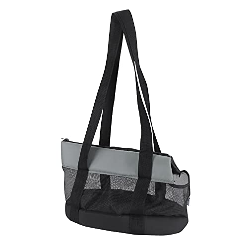 SIQITECH Tragbare Transporttasche für Katzen und Hunde Sling Transporttasche verstellbar Reiserucksack tragbar 50 x 20,5 x 19,5 cm Schultergurt atmungsaktiv für Haustiere von SIQITECH