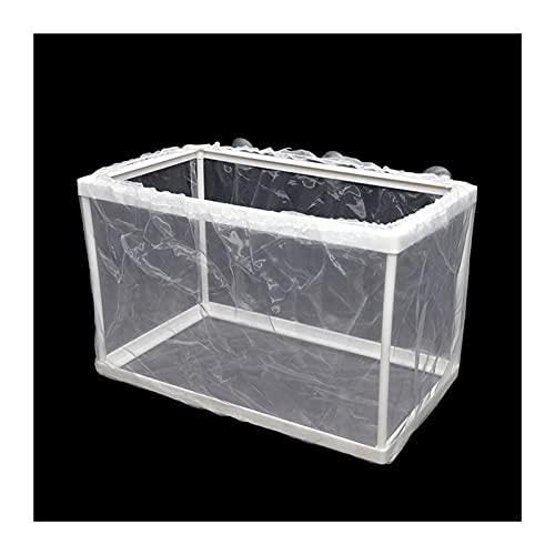 Reptil Fütterungsbox Terrarium Amphibien Aquarium Fischzucht Züchterbox Baby Fisch Net Fischtank Inkubator Box Aquarium Zubehör Liefert Reptilienzuchtbox Reptilienfütterung (Size : M) von SISWIM