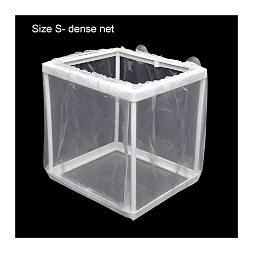 Reptil Fütterungsbox Terrarium Amphibien Aquarium Fischzucht Züchterbox Baby Fisch Net Fischtank Inkubator Box Aquarium Zubehör Liefert Reptilienzuchtbox Reptilienfütterung (Size : S) von SISWIM