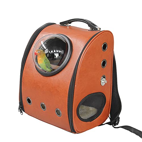 SISWIM Vogelkäfig Birds Pet Rucksack Reisekäfig Papagei Vogelkäfig Tragbare Kleine Vogelkiste for Nymphensittiche, Kanarien, Liebe Vögel Dove Finches Haustierzubehör von SISWIM