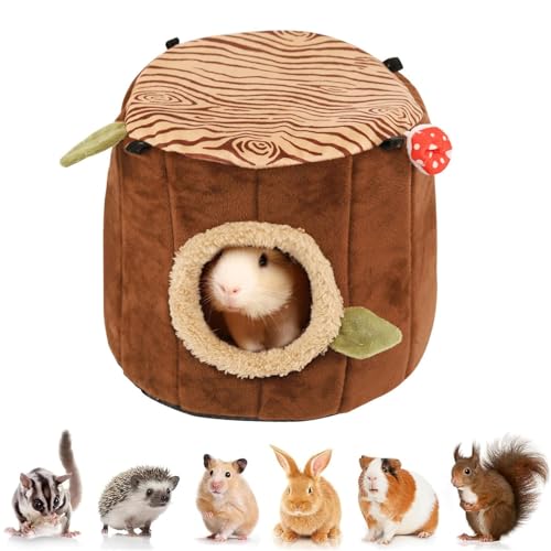 SIT ZIT Meerschweinchen-Versteck Meerschweinchenbett gemütliches Meerschweinchenhaus Kaninchenversteck für kleine Haustiere/Frettchen/Chinchilla/Hase/Hamster von SIT ZIT