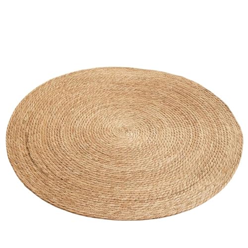 SJFYB Gewebte Matte für Haustiere Haustierklauenspielzeug Integrierte Rattan -Matratze-Katzenkratztafel-L-80 cm von SJFYB