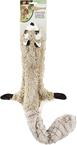 Skinneeez 470474 Hundespielzeug Waschbär, 61 cm, grau von SPOT