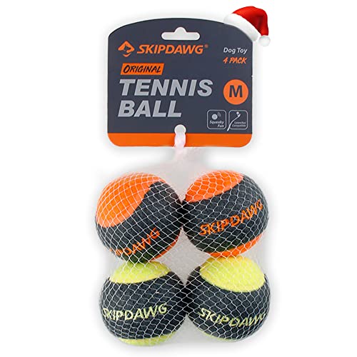 SKIPDAWG Tennisball, 4 Stück, 5 Stück, 170 g von SKIPDAWG