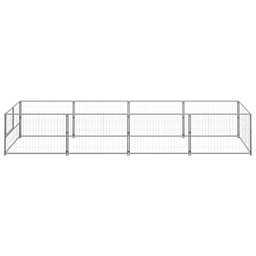 SKM Haustierbedarf Silbern 4 m² Stahl, Weight: 21.4 kg, 3082102 von SKM