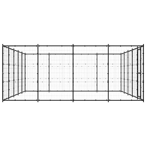 SKM Outdoor-Haustierbedarf Stahl 24,2 m², Weight: 77.9 kg, 3082314 von SKM