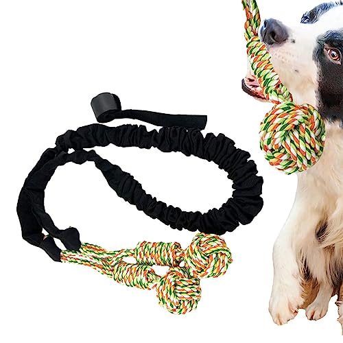 SKUDA Zerrspielzeug für große Hunde | Robustes Seilspielzeug für Hunde Tauziehen,Interaktives, unzerstörbares Kauspielzeug für Hunde, aggressives Kauspielzeug für kleine, mittelgroße und große Hunde von SKUDA