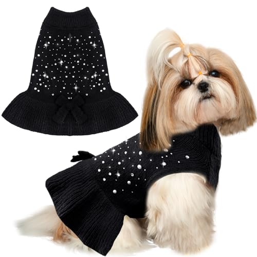 SKXEO Hundekleid (schwarz, Größe S) von SKXEO