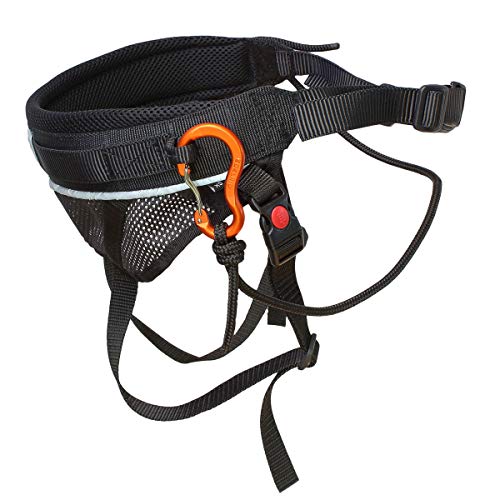 SLEDWORK Running Belt schwarz/orange | SWRBSO | für Sportive Einsätze, Größe:L von SLEDWORK