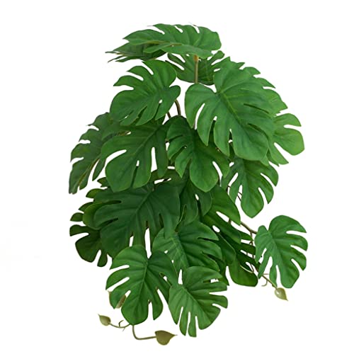 Künstliche Terrarienpflanze für Einsiedlerkrebse, Eidechsen, Schlangen, Lebensraum, Dekoration, Amphibien für Terrarium Künstliche Terrarienpflanze für Einsiedlerkrebse, Eidechsen, Schlangen, Lebensraum, Dekoration, Amphibien für Terrarium von SLXLYH