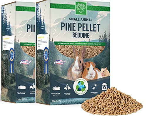 Small Pet Select - Komplett natürliche Pellet-Bettwäsche 18 kg von SMALL PET SELECT