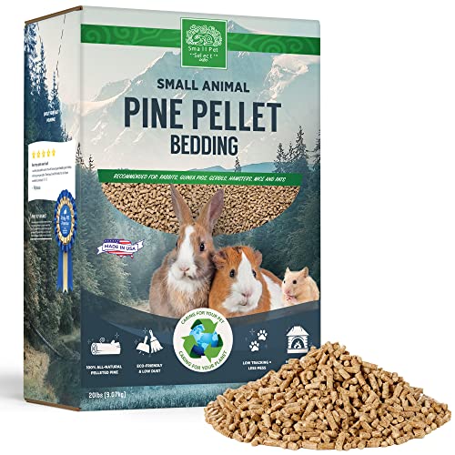 Small Pet Select - Natürliche Pellet-Bettwäsche, 9 kg von SMALL PET SELECT